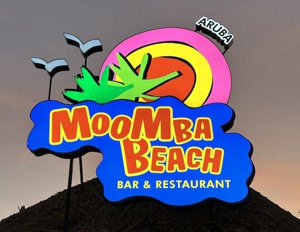 moomba beach restaurant aruba